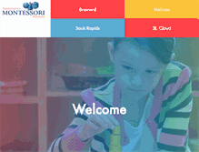 Tablet Screenshot of montessorimn.com